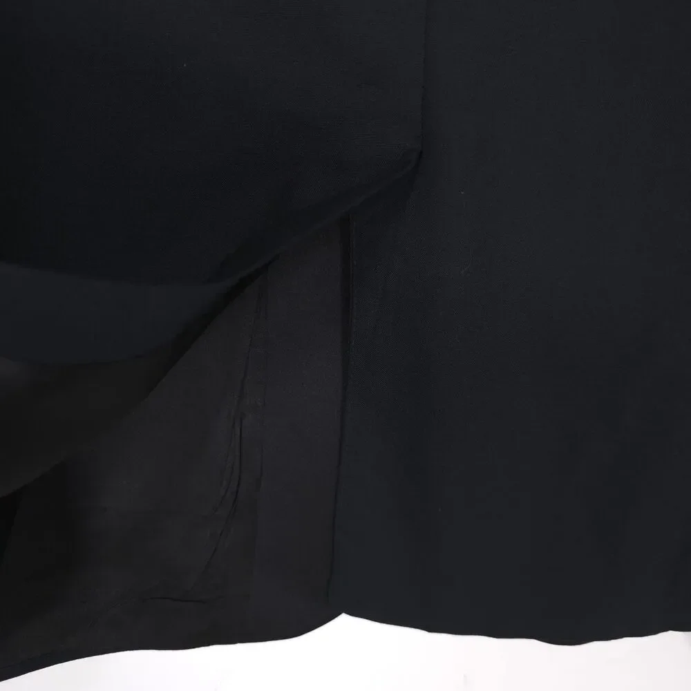 PIERRE BALMAIN Tuxedo Blazer Black Wool Satin Lapel 40R MADE IN USA‎